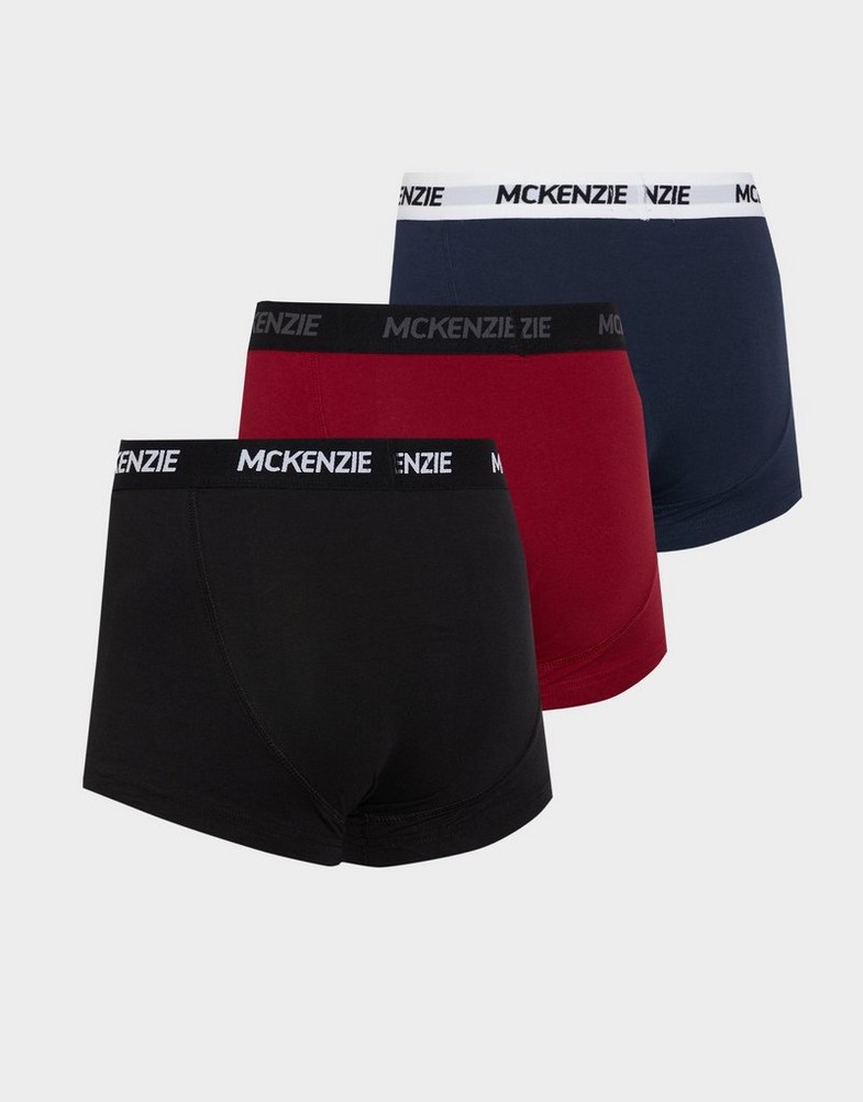 Мъжко бельо MCKENZIE БОКСЕРКИ WYATT 3 PACK OF BOXER SHORTS