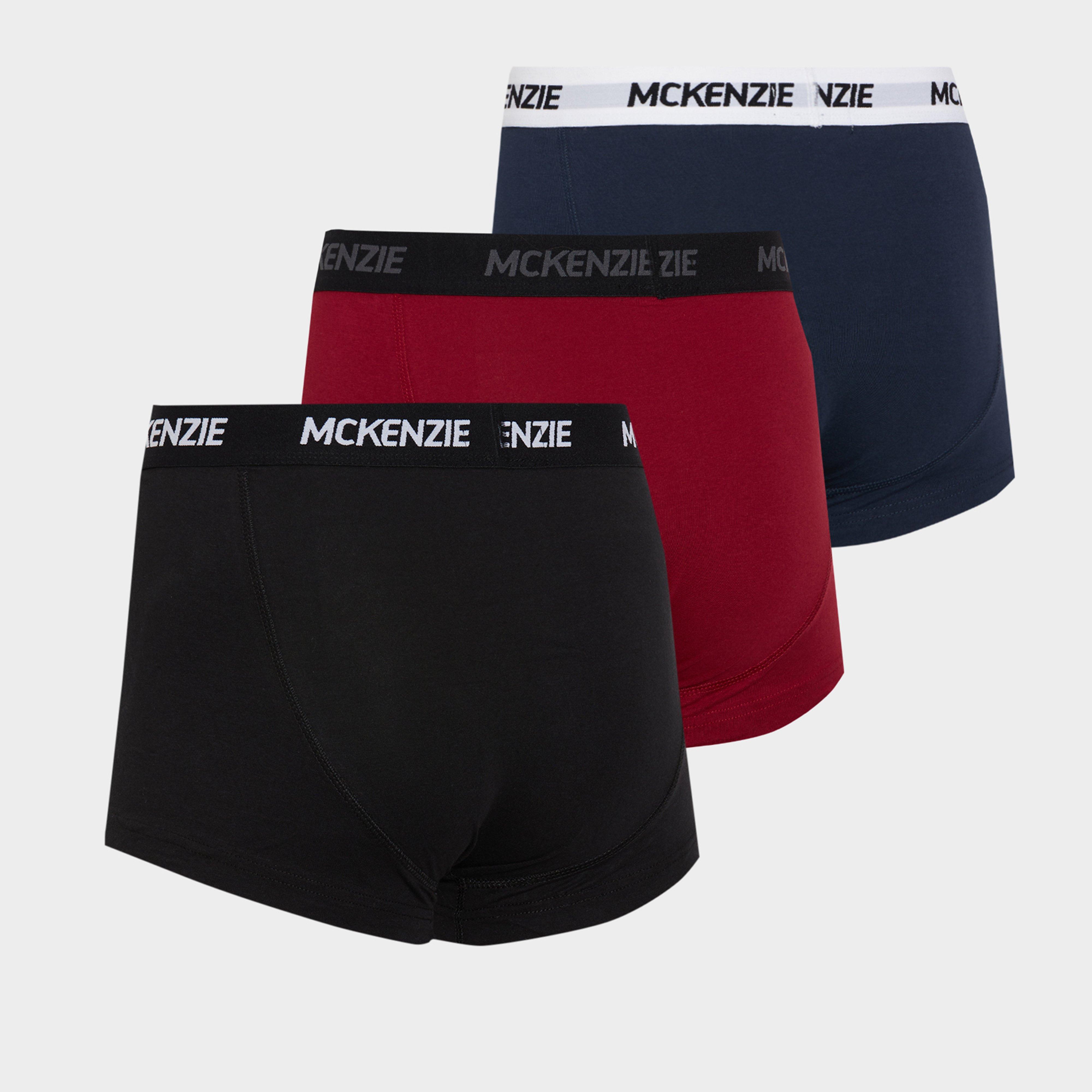 Vyriškas apatinis trikotažas MCKENZIE BOKSIKĖS WYATT 3 PACK OF BOXER SHORTS