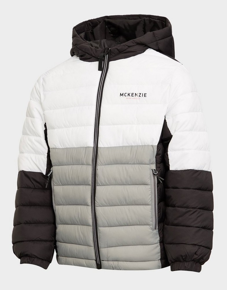 MCKENZIE КУРТКА ЗИМОВА RAIDEN COLOUR BLOCK JACKET MCKTJ1597590 Сірий