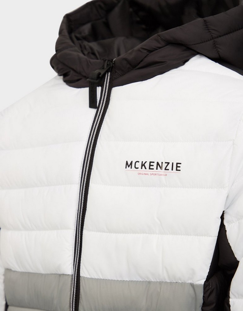 MCKENZIE КУРТКА ЗИМОВА RAIDEN COLOUR BLOCK JACKET MCKTJ1597590 Сірий