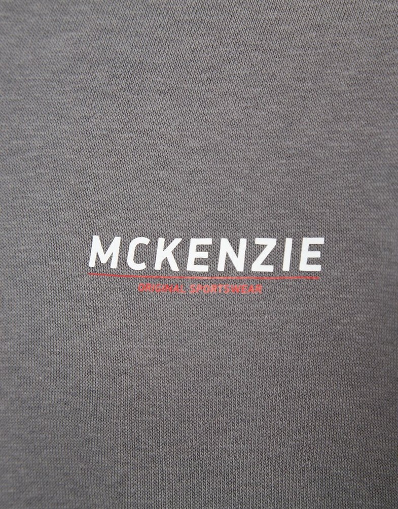 MCKENZIE BLUZA ROZPINANA Z KAPTUREM ESS EDGE FZ HD MCKTJ15995050 Szary