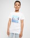 MCKENZIE T-SHIRT SUNSET PALM TEE WHT B