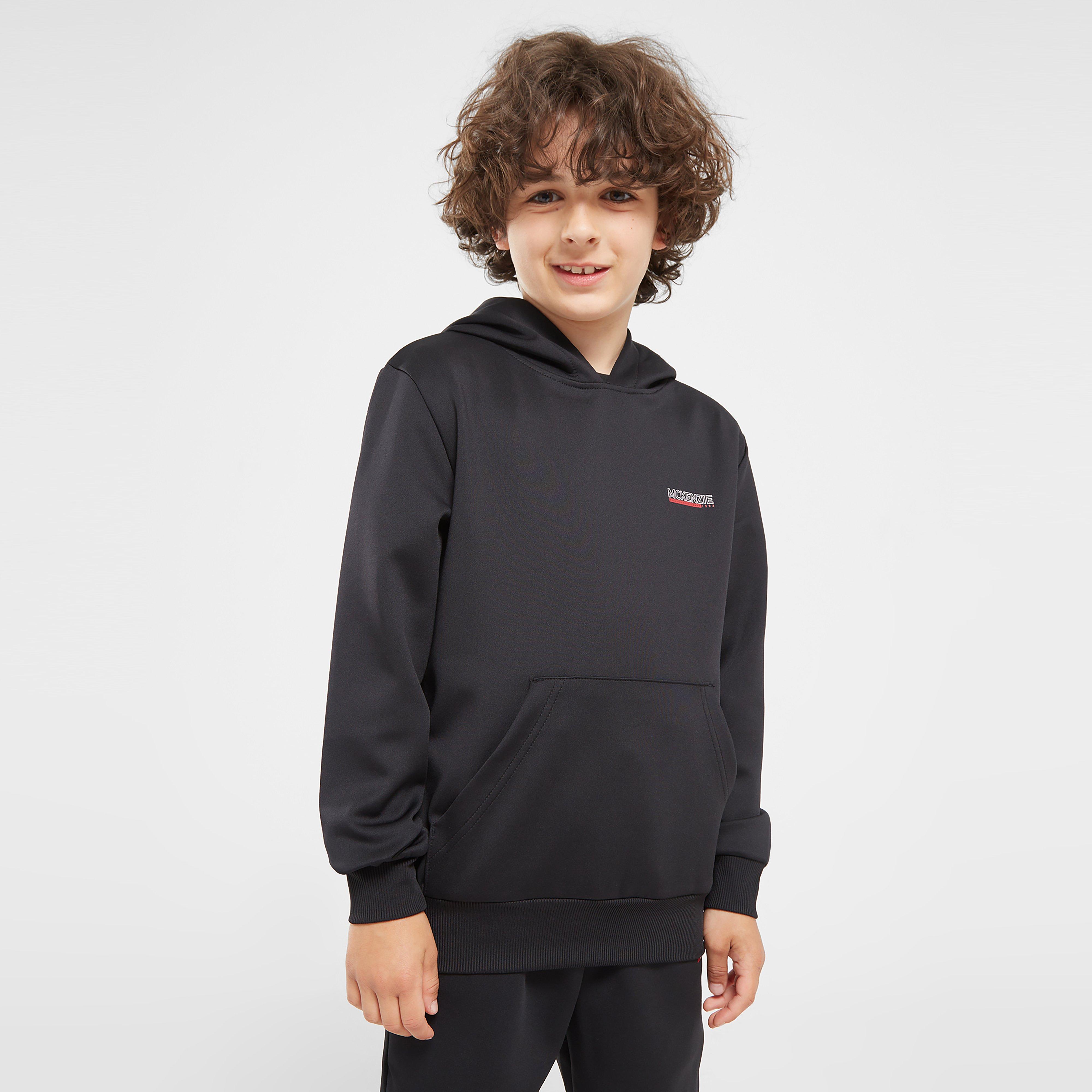 Gyerek pulóver MCKENZIE PULÓVER KAPUCNIS ESS OS PLY HD BLK B