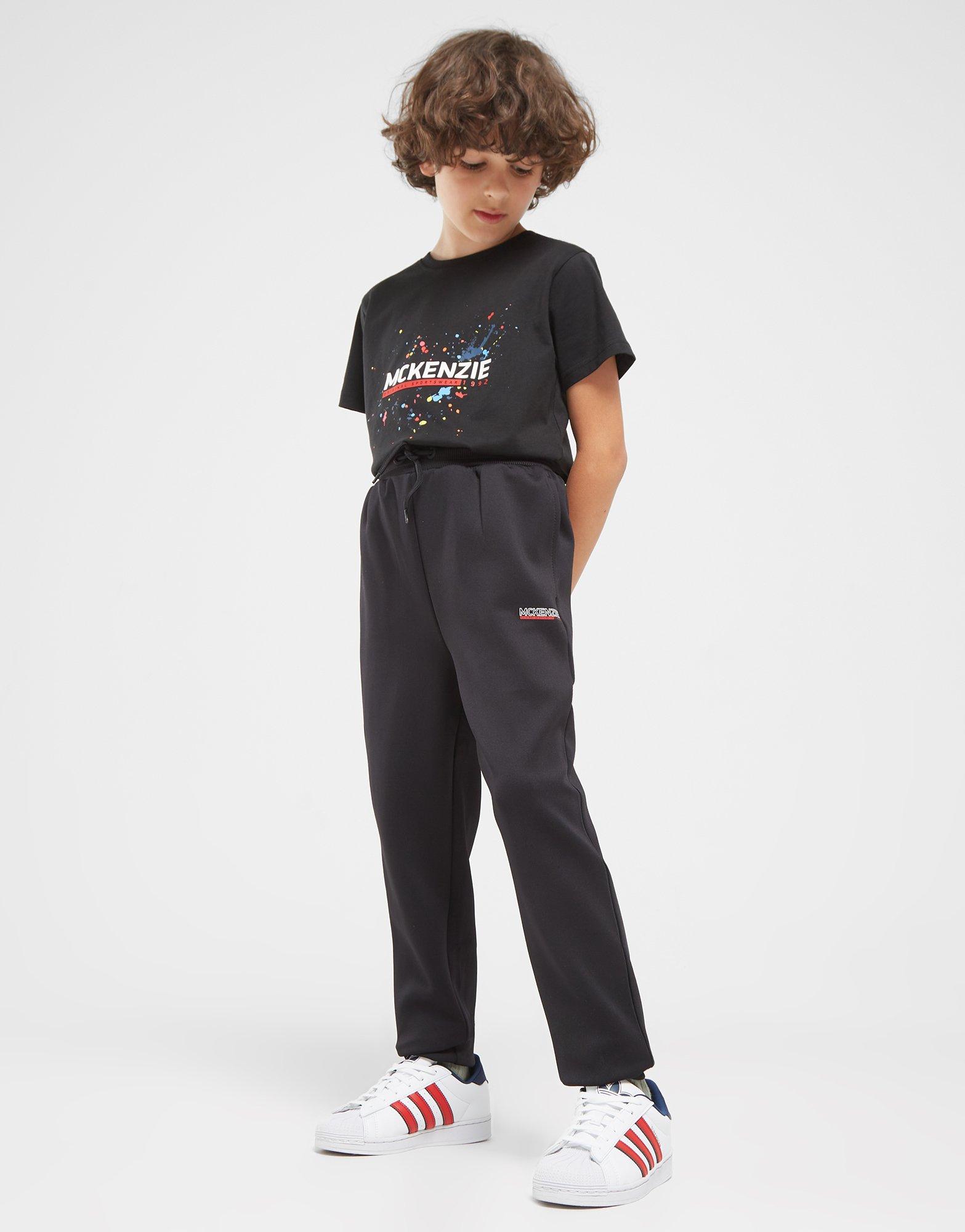 MCKENZIE SPODNIE ESS OS PLY PNT BLK B MCKTJB16372007 Czarny