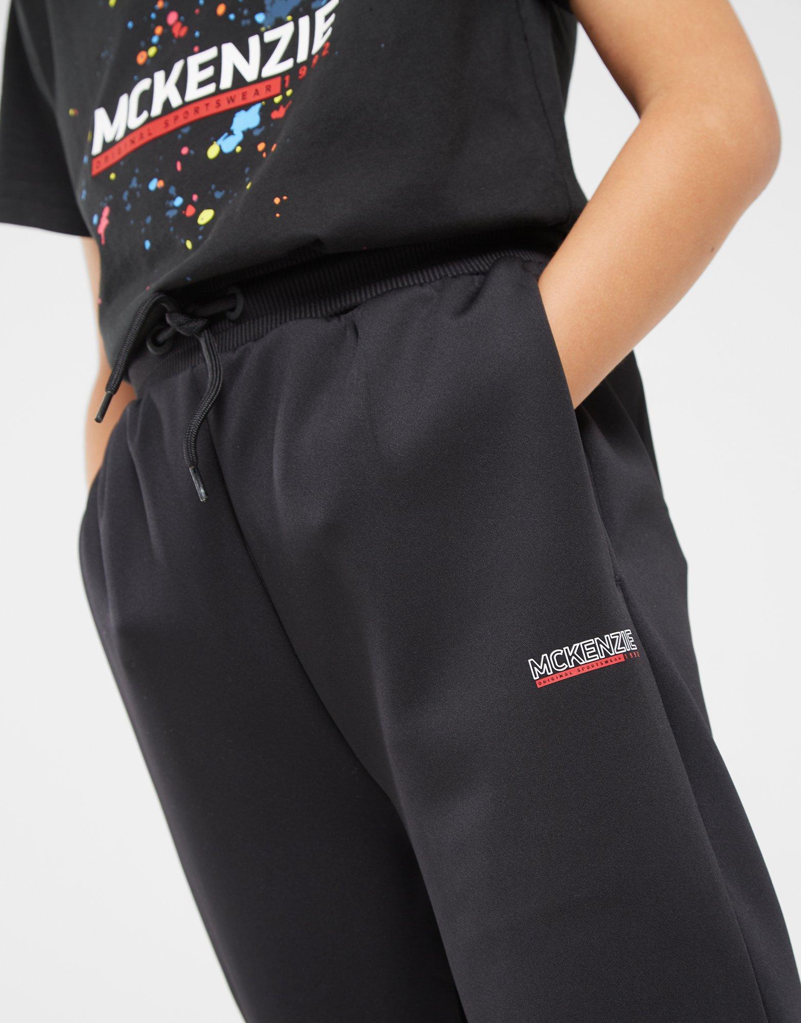 MCKENZIE SPODNIE ESS OS PLY PNT BLK B MCKTJB16372007 Czarny