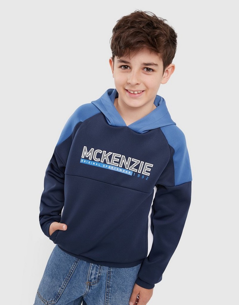 Bluza dziecięca MCKENZIE BLUZA Z KAPTUREM NOVA PLY OH HD NVY-DBL