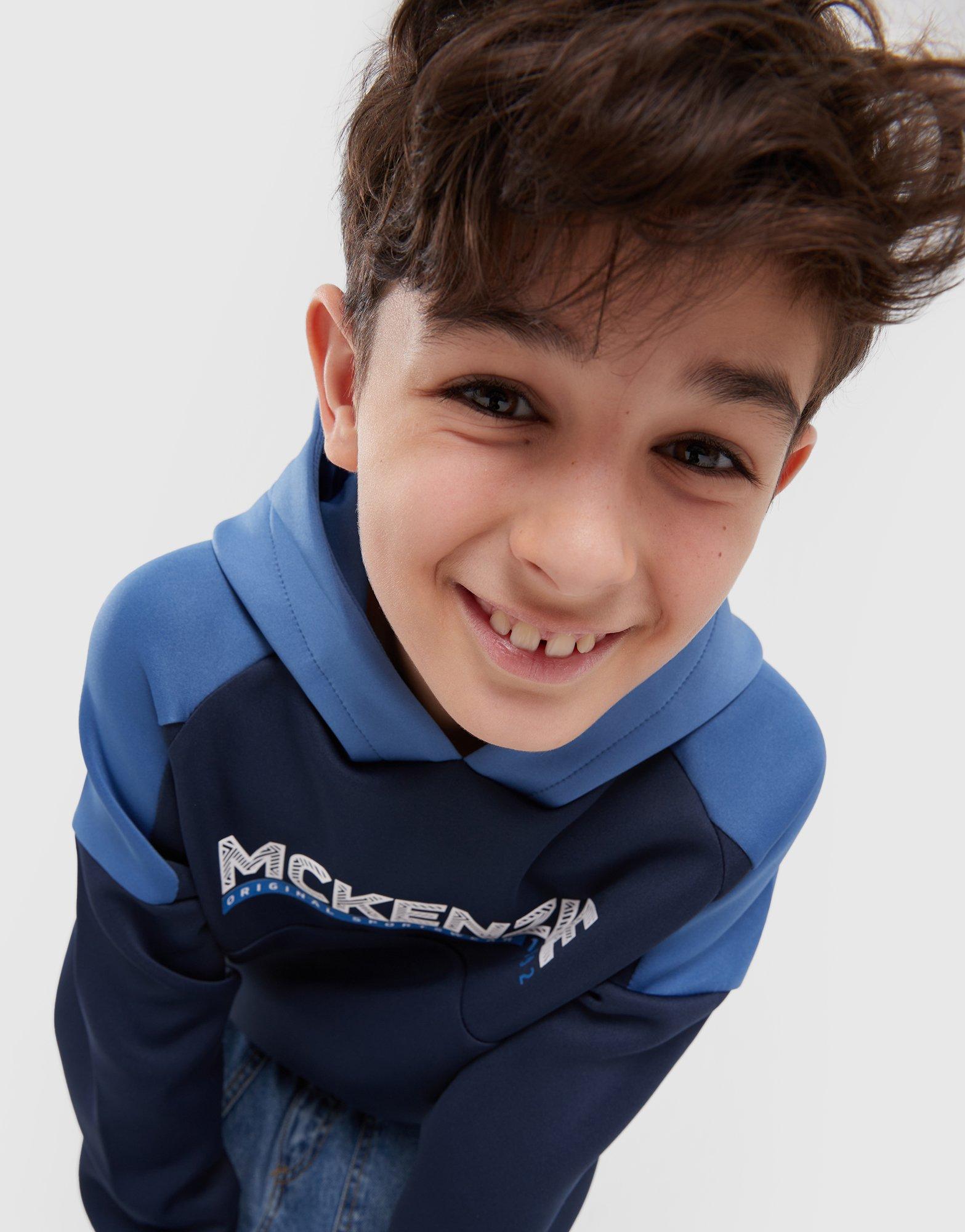 Gyerek pulóver MCKENZIE PULÓVER KAPUCNIS NOVA PLY OH HD NVY-DBL MCKTJB16524130 Sötétkék