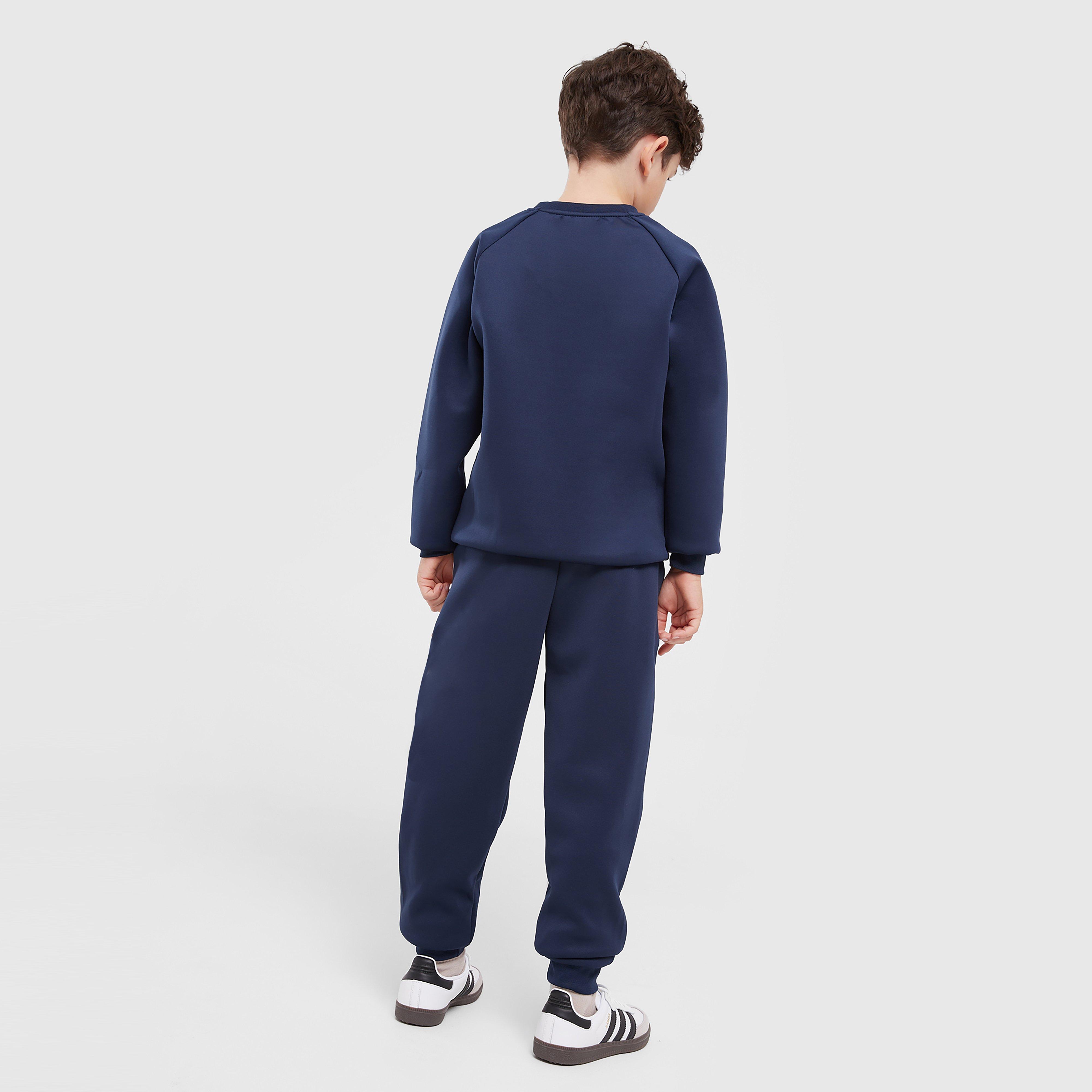 Gyerek melegítőszett MCKENZIE SZETT TITAN CRW JOG ST NVY-DBL