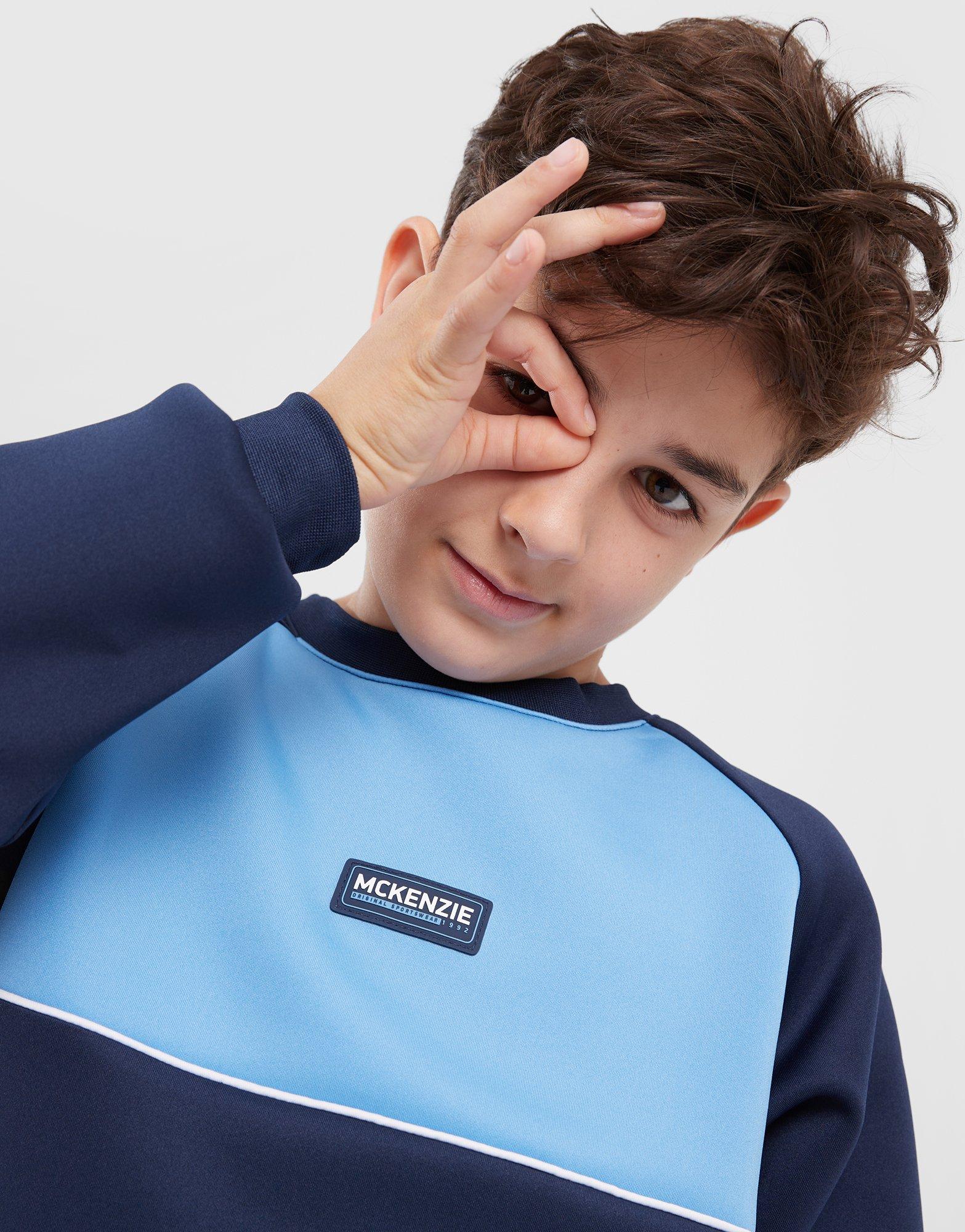 Детски анцуг MCKENZIE КОМПЛЕКТ TITAN CRW JOG ST NVY-DBL MCKTJB16607130 Тъмносин