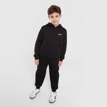 Hanorac pentru copii MCKENZIE BLUZĂ CU GLUGĂ ESSENTIALS OH HD BLK-BLK