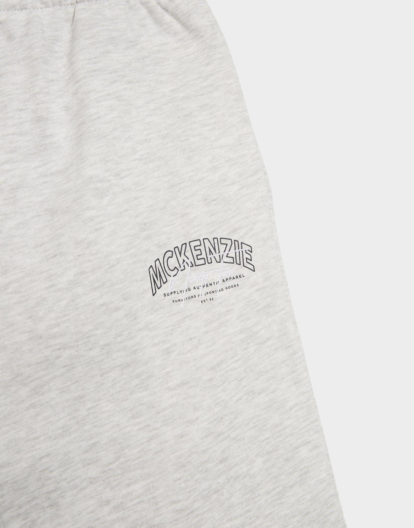MCKENZIE SPODNIE SCRIPT FLC PNT MCKTJB17085054 Szary