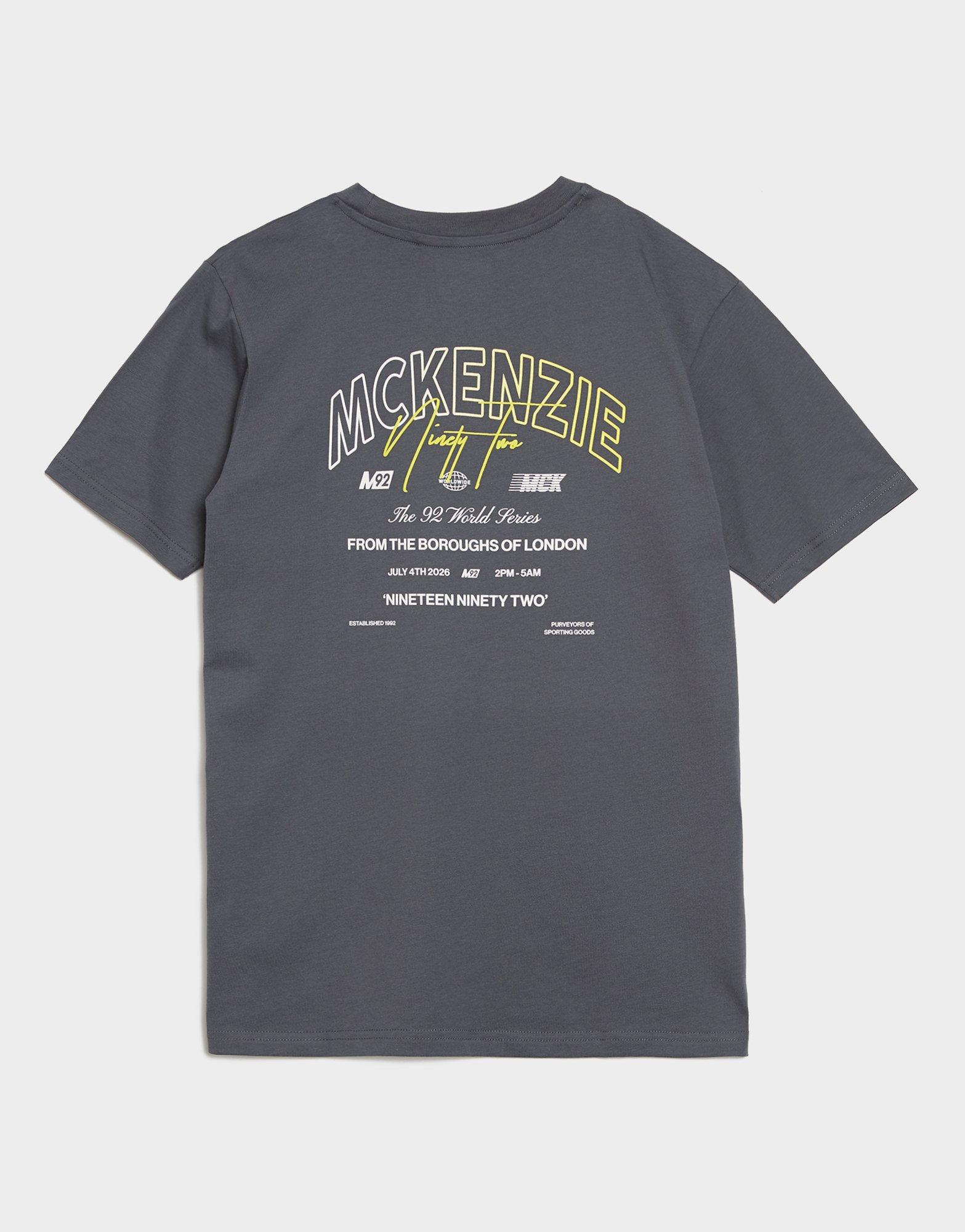 Koszulka, t-shirt dziecięcy MCKENZIE T-SHIRT ANSON TEE MCKTJB17137061 Granatowy