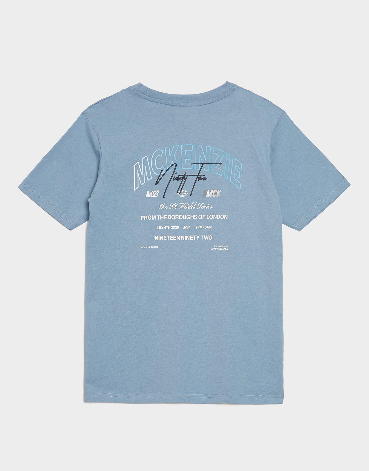 Koszulka, t-shirt dziecięcy MCKENZIE T-SHIRT ANSON TEE MCKTJB17137640 Niebieski