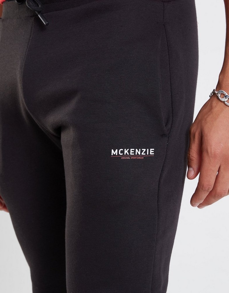 MCKENZIE SPODNIE ESS EDGE PNT MET PANTS MCKTM15910090 Czarny