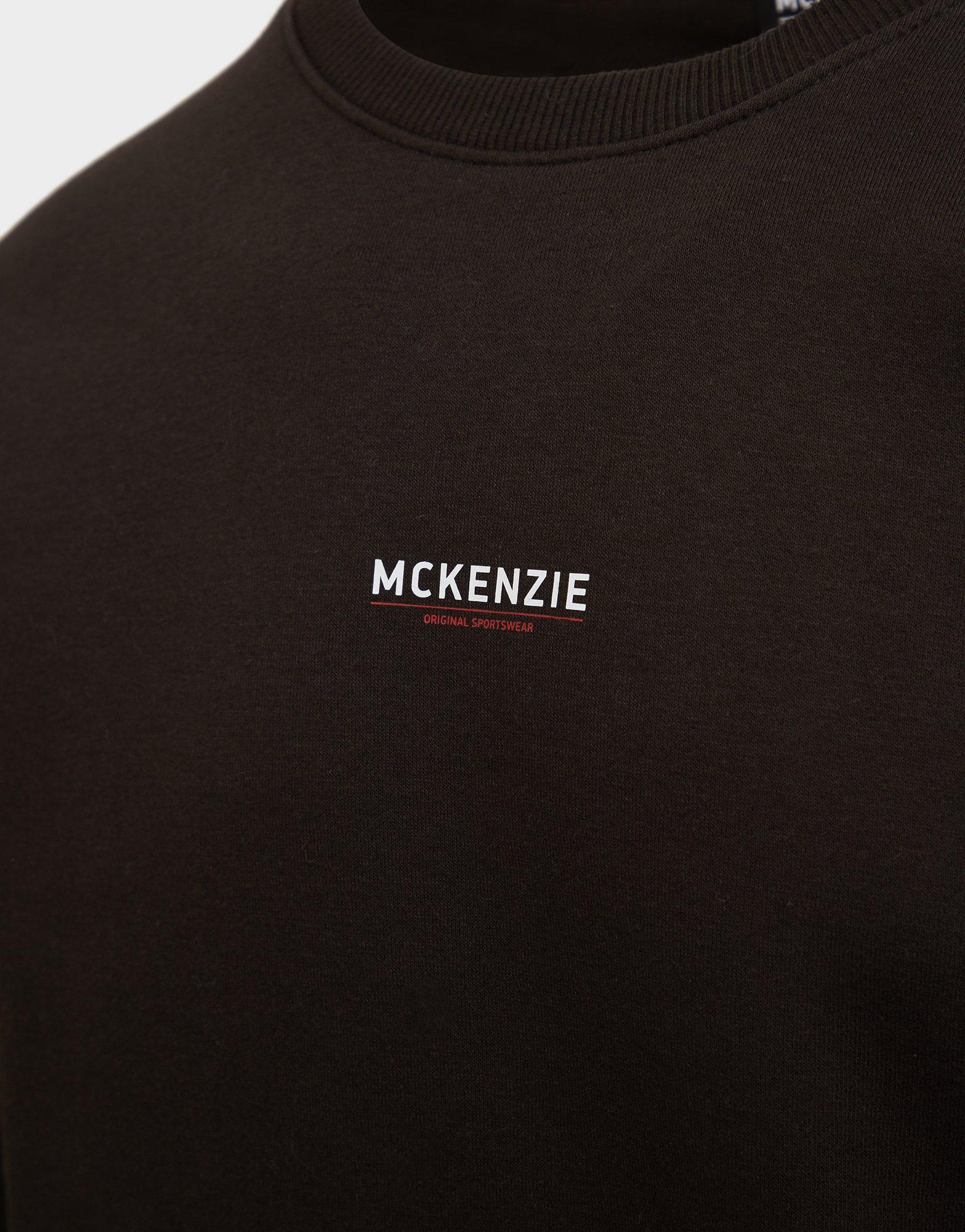 Vyriškas džemperis MCKENZIE DŽEMPERIS ESS EDGE CRW MET CREWNECK MCKTM15916 Juoda
