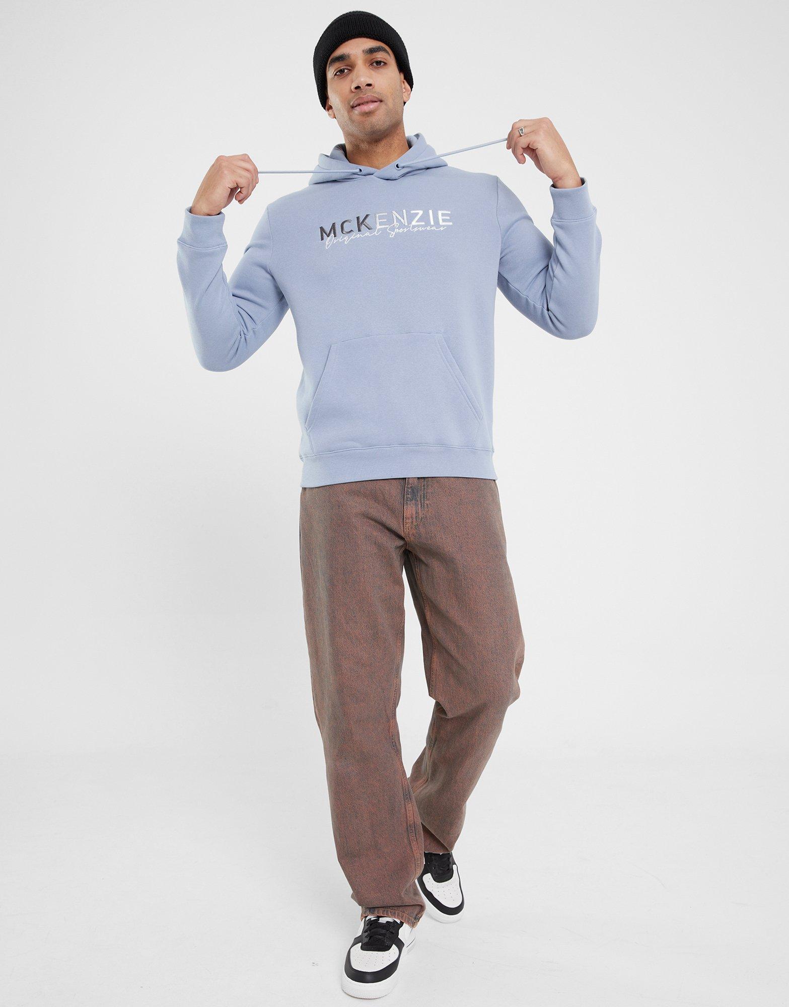 Muški gornji dio trenirke MCKENZIE VESTA S KAPULJAČOM HARE OH HDBLU MCKTM16448491 plava