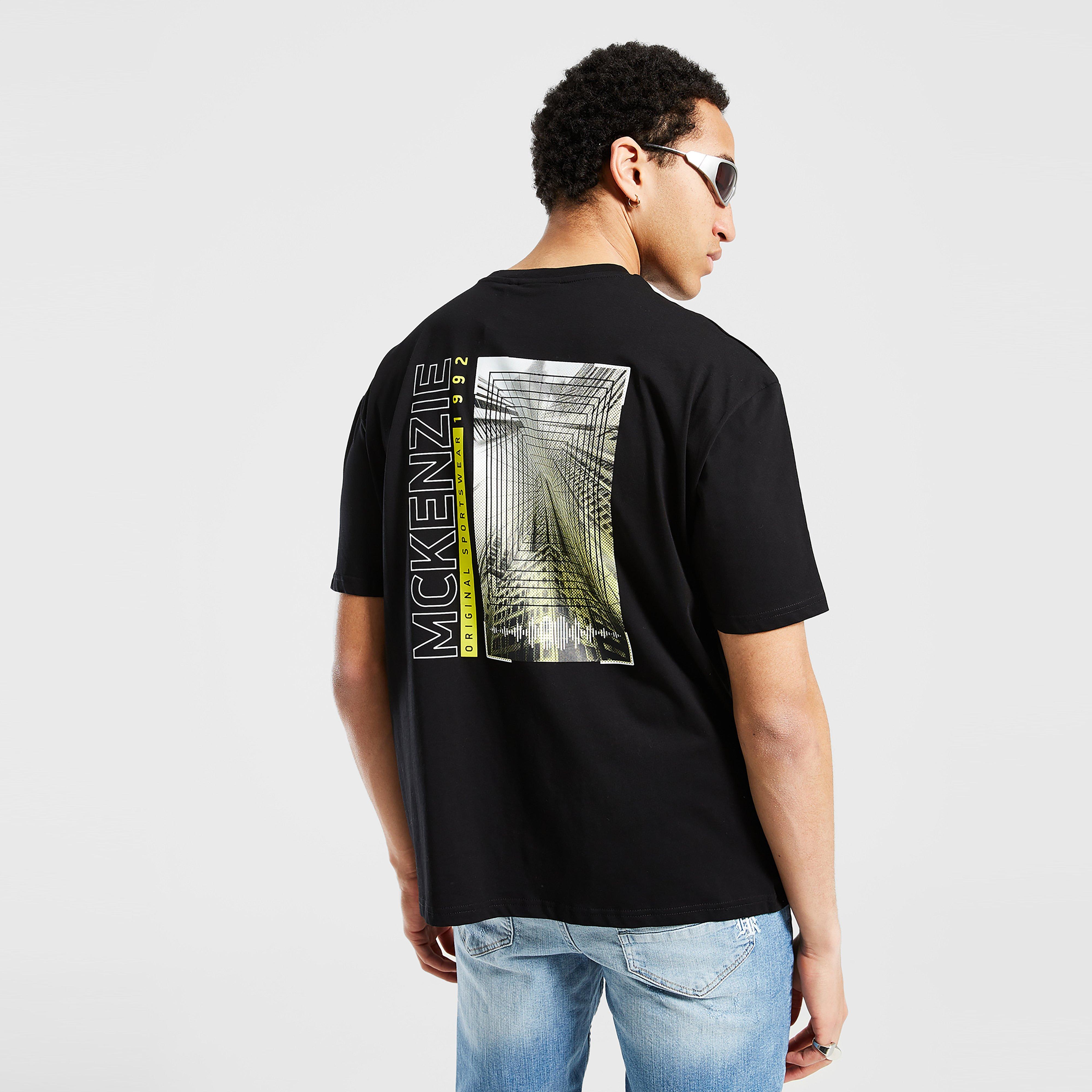 Férfi póló MCKENZIE PÓLÓ MERCURY TEE BLK