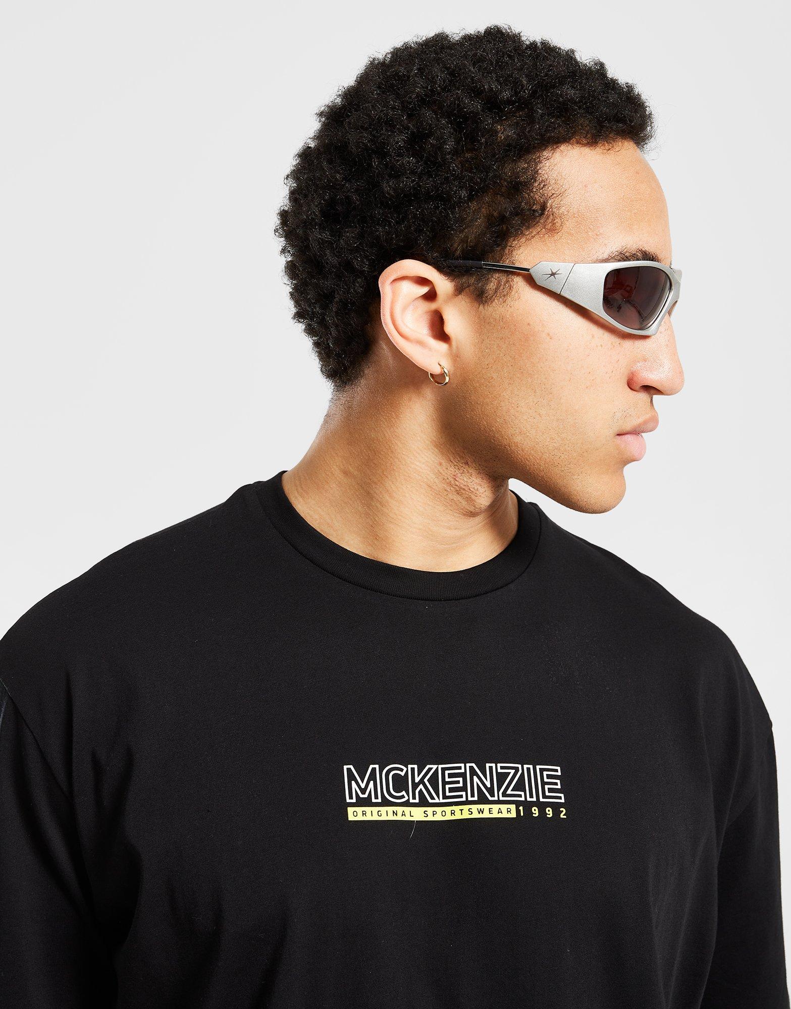 Pánske tričko MCKENZIE TRIČKO MERCURY TEE BLK MCKTM16579007 Čierna