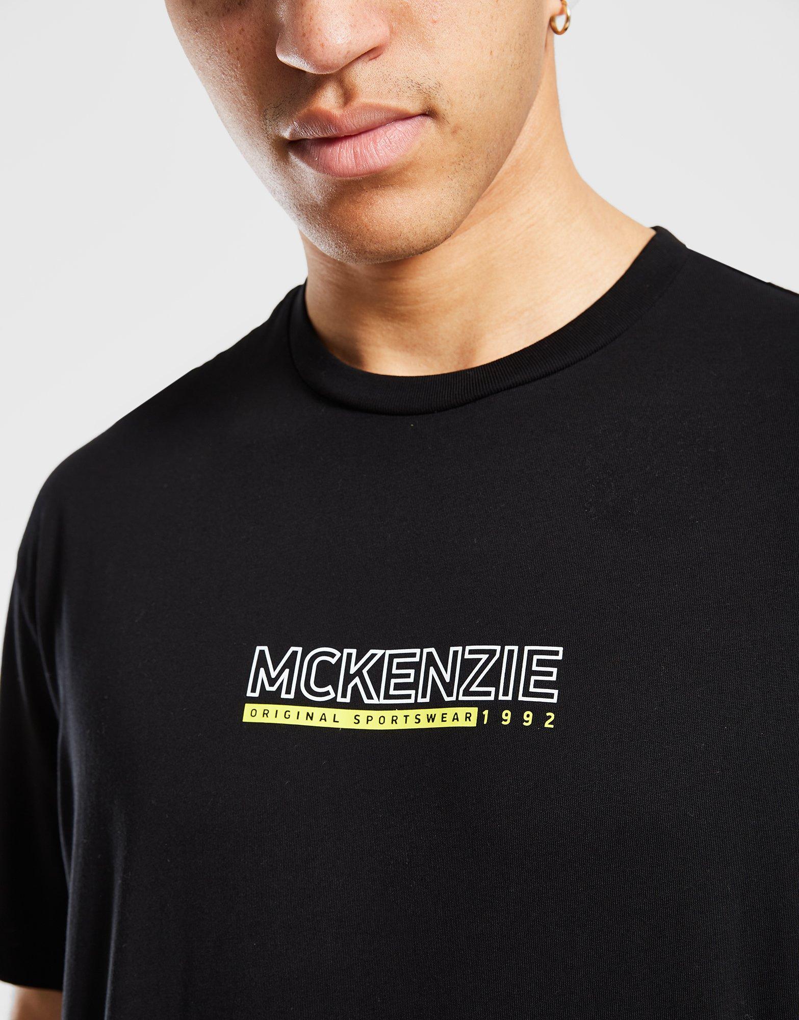 Pánske tričko MCKENZIE TRIČKO MERCURY TEE BLK MCKTM16579007 Čierna