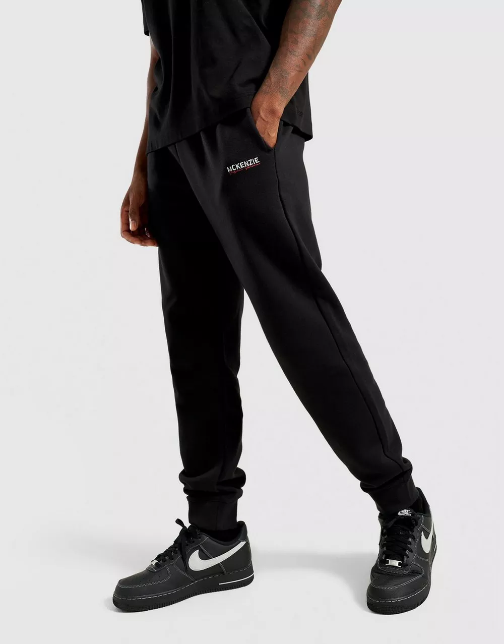 MCKENZIE ШТАНИ CASSON FLC PNT BLK-BLK, фото 1 з 4