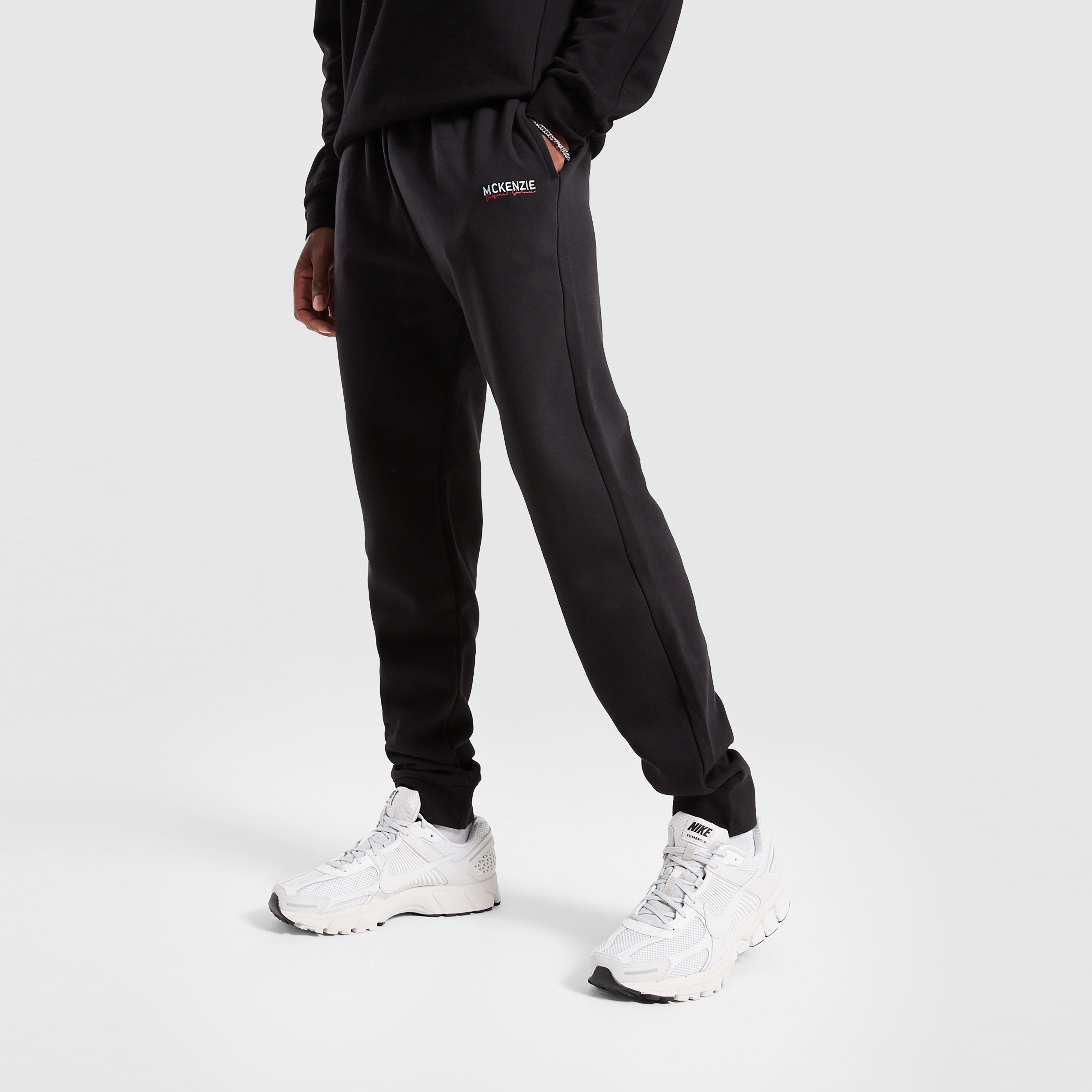 Férfi melegítőnadrág és jogger MCKENZIE NADRÁG CASSON FLC PNT BLK-BLK