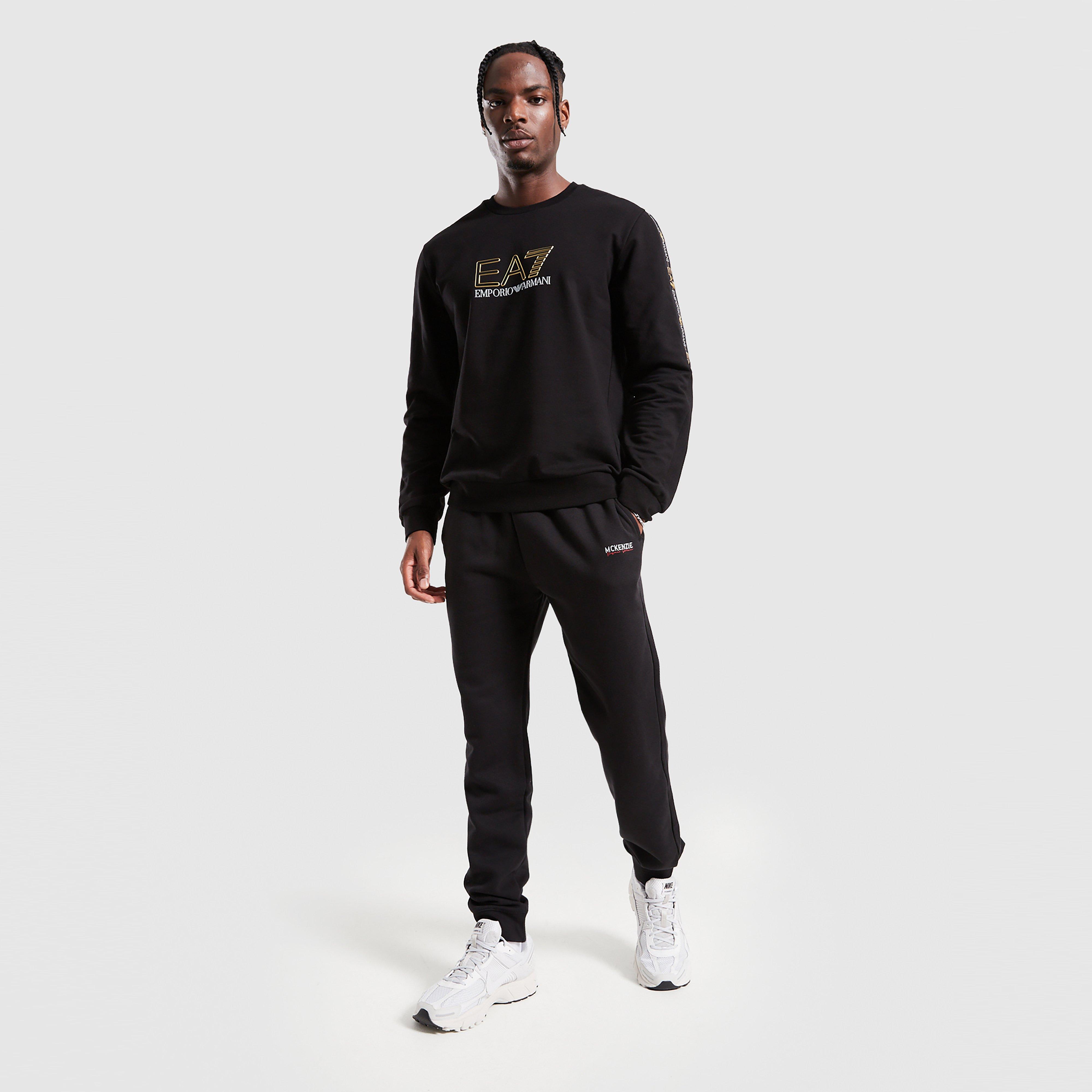 Férfi melegítőnadrág és jogger MCKENZIE NADRÁG CASSON FLC PNT BLK-BLK