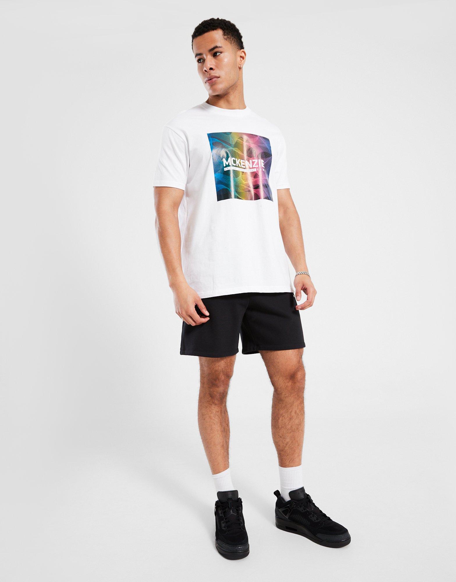 Tricou pentru bărbați MCKENZIE TRICOU TURIN TEE MCKTM16768010 Alb