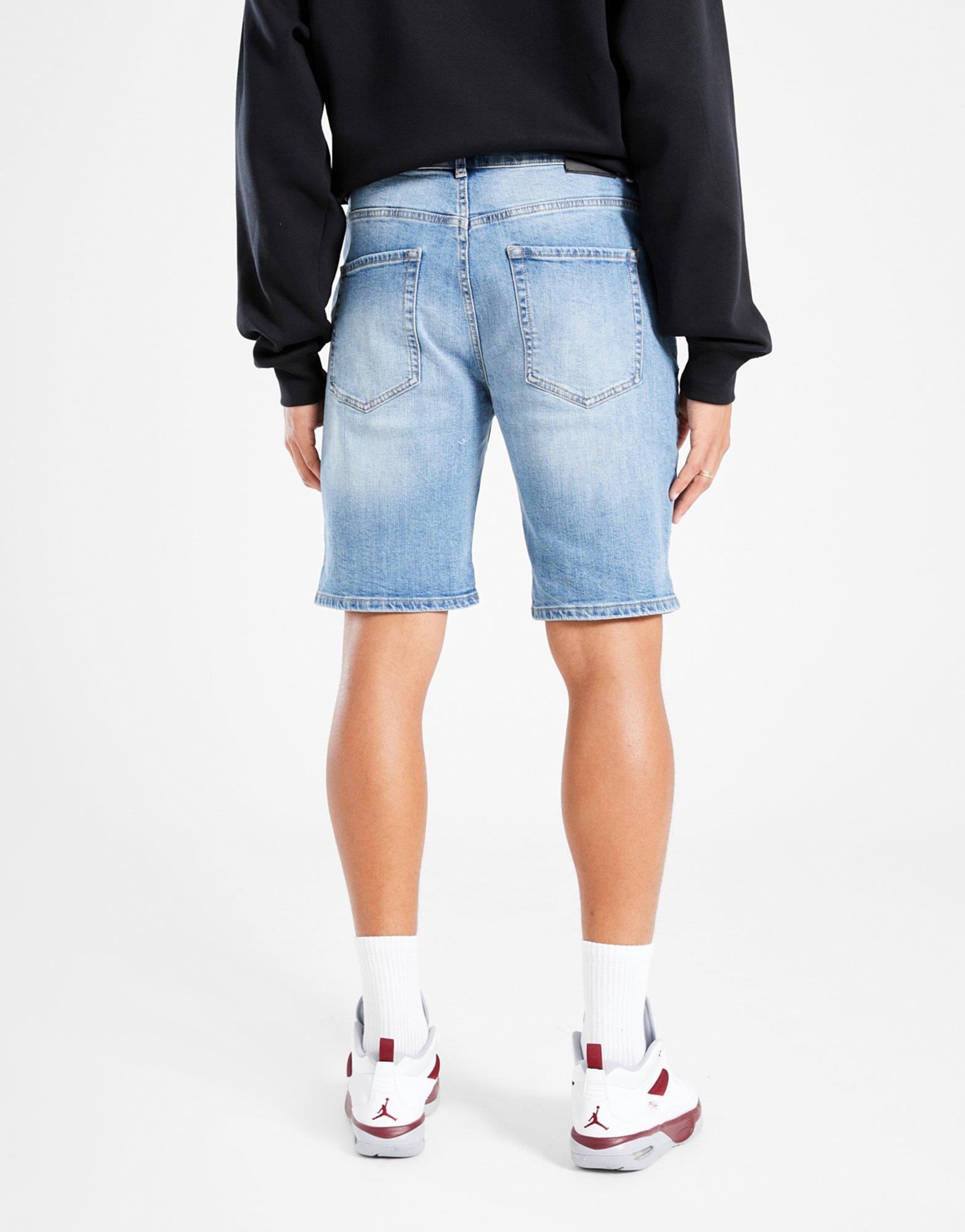 Krótkie spodenki, szorty męskie MCKENZIE SZORTY CORE DNM SHT LDEN-LWD MCKTM16871740 Niebieski