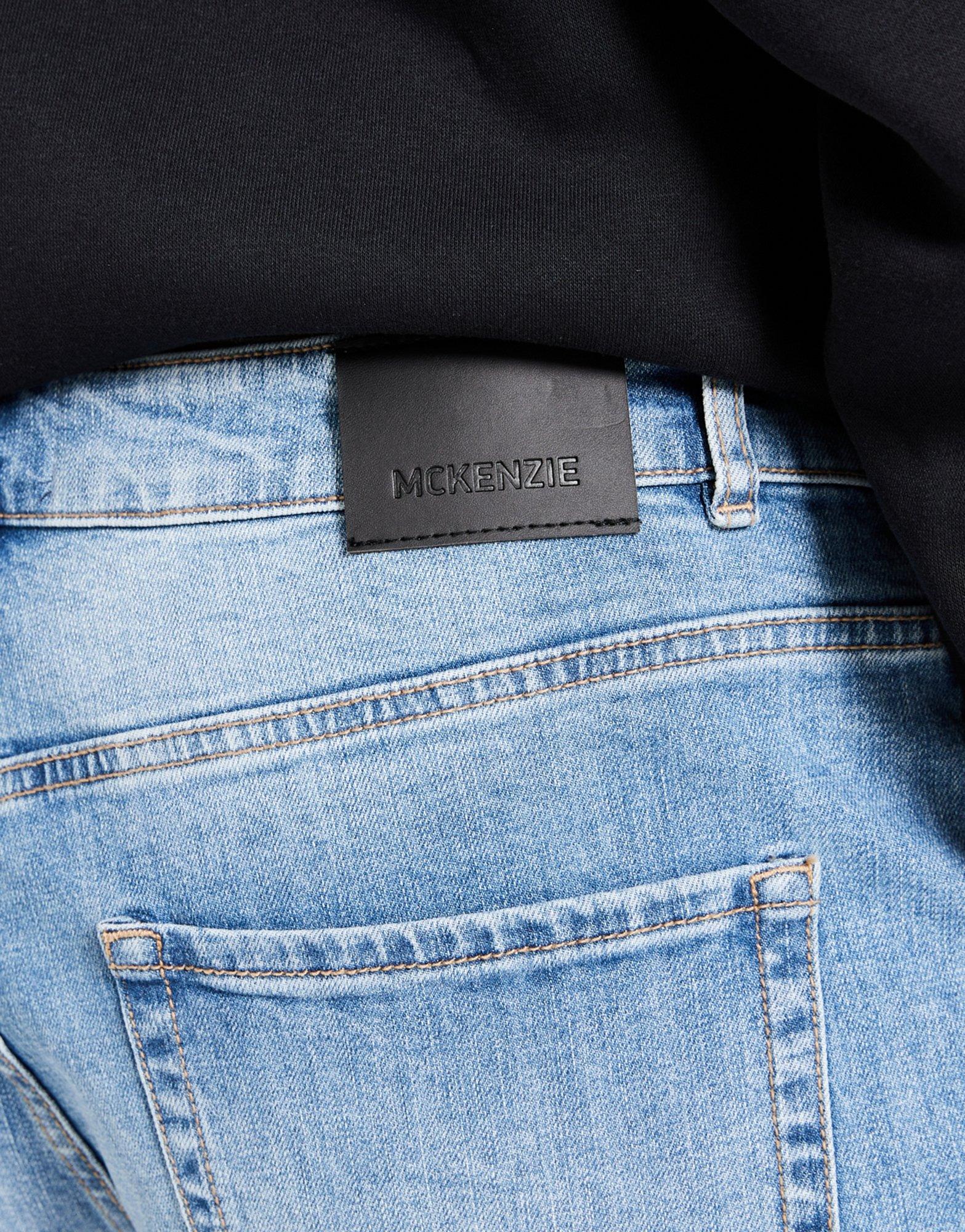 Krótkie spodenki, szorty męskie MCKENZIE SZORTY CORE DNM SHT LDEN-LWD MCKTM16871740 Niebieski