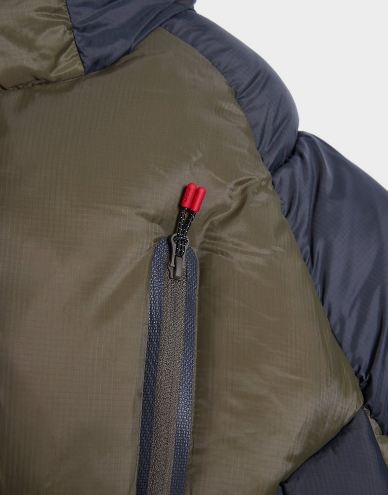 Pánska bunda MCKENZIE BUNDA ZIMNÍ TOBA BUBL JKT OLV-IGN MCKTM16881187 Khaki