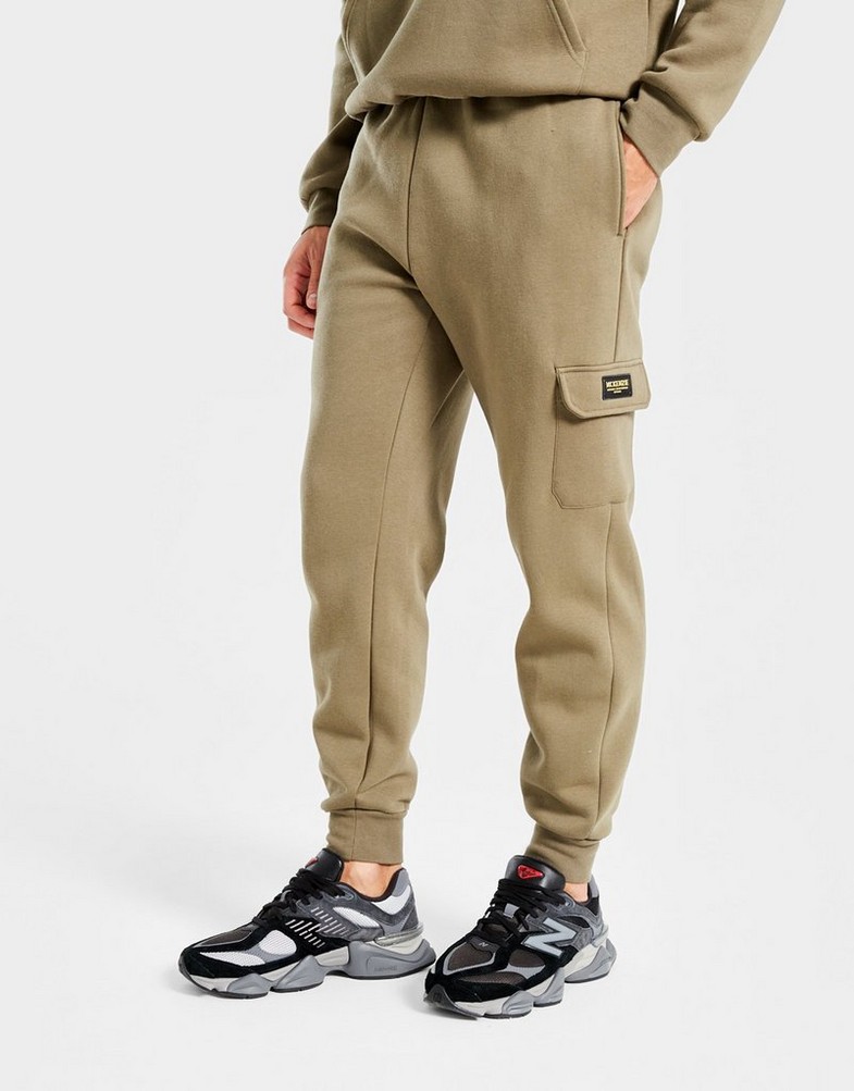 MCKENZIE SPODNIE ROCCO CRG FLC PNT OLV-IGN MCKTM16980187 Khaki