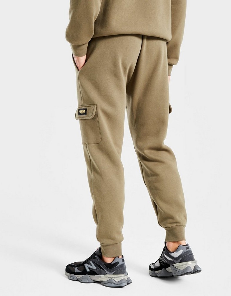 MCKENZIE SPODNIE ROCCO CRG FLC PNT OLV-IGN MCKTM16980187 Khaki