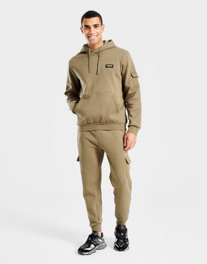 MCKENZIE SPODNIE ROCCO CRG FLC PNT OLV-IGN MCKTM16980187 Khaki