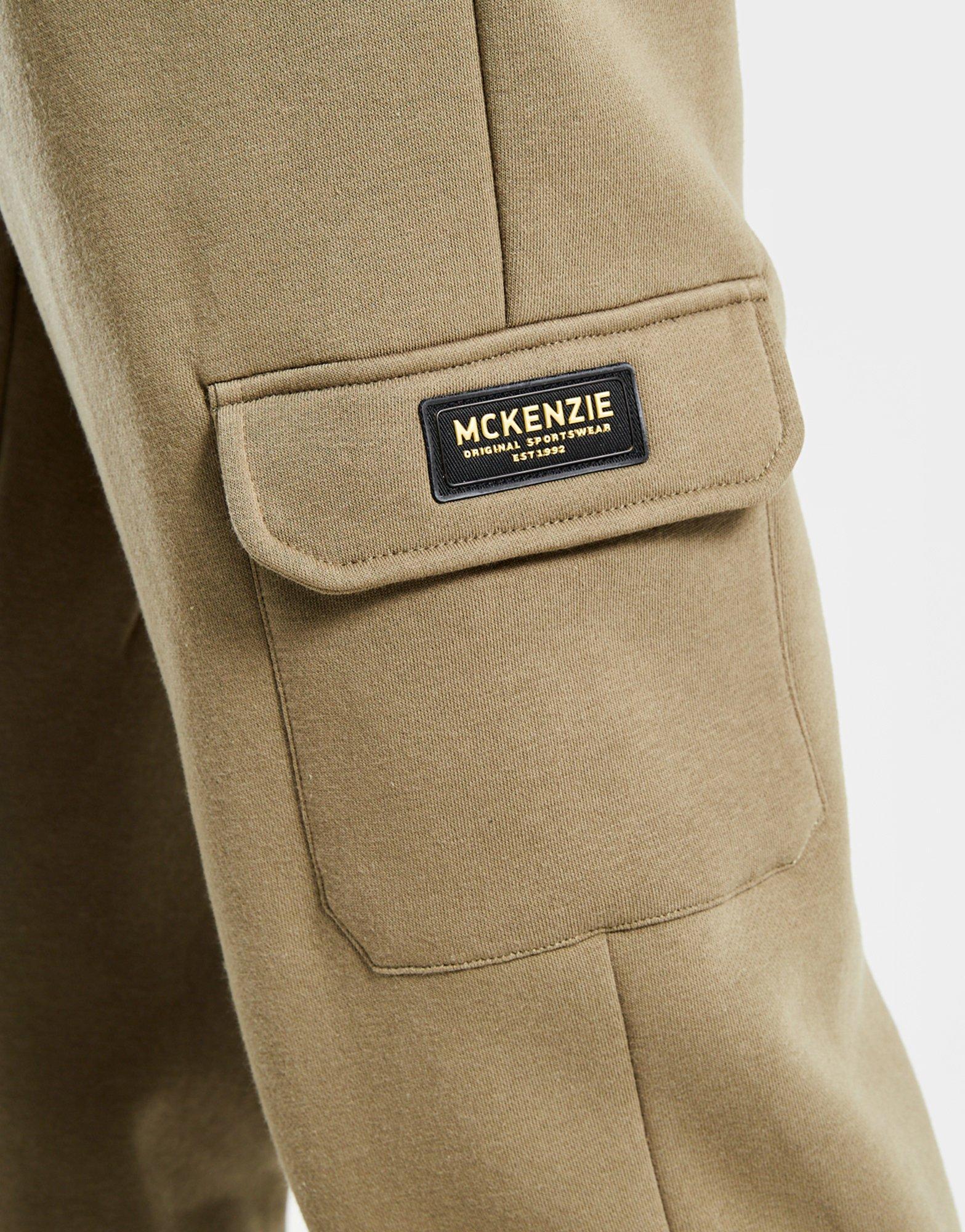 MCKENZIE SPODNIE ROCCO CRG FLC PNT OLV-IGN MCKTM16980187 Khaki