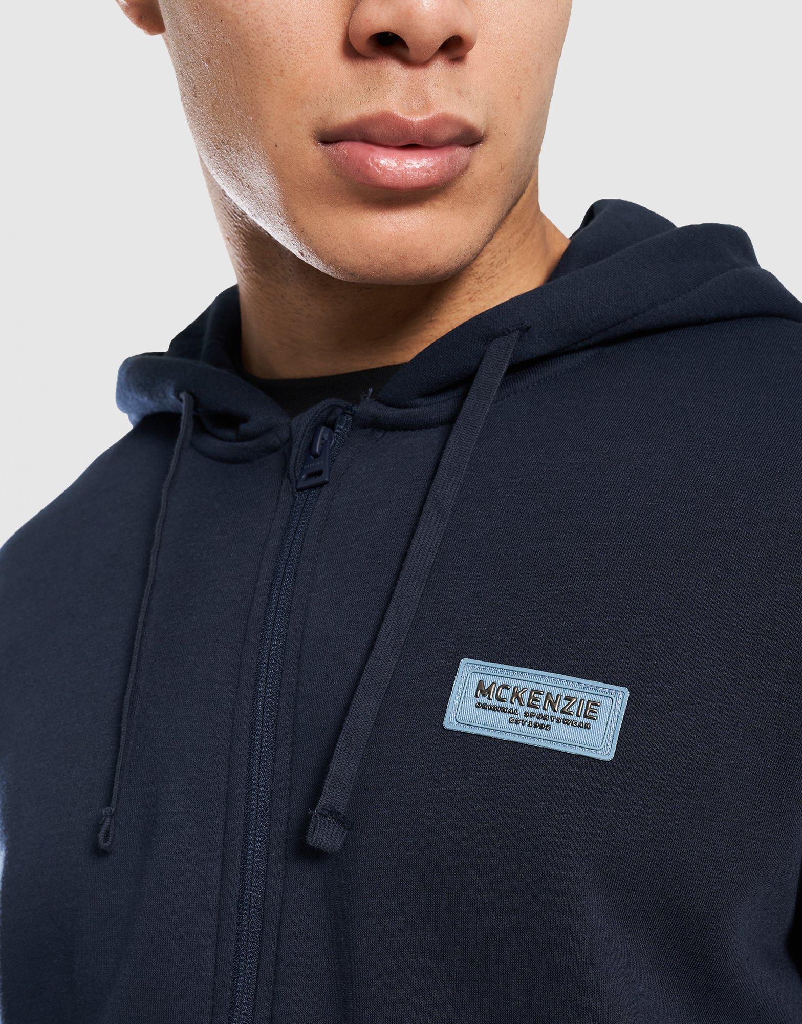 Bluza męska MCKENZIE BLUZA ROZPINANA Z KAPTUREM ROCCO FZ HD MCKTM16983481 Granatowy