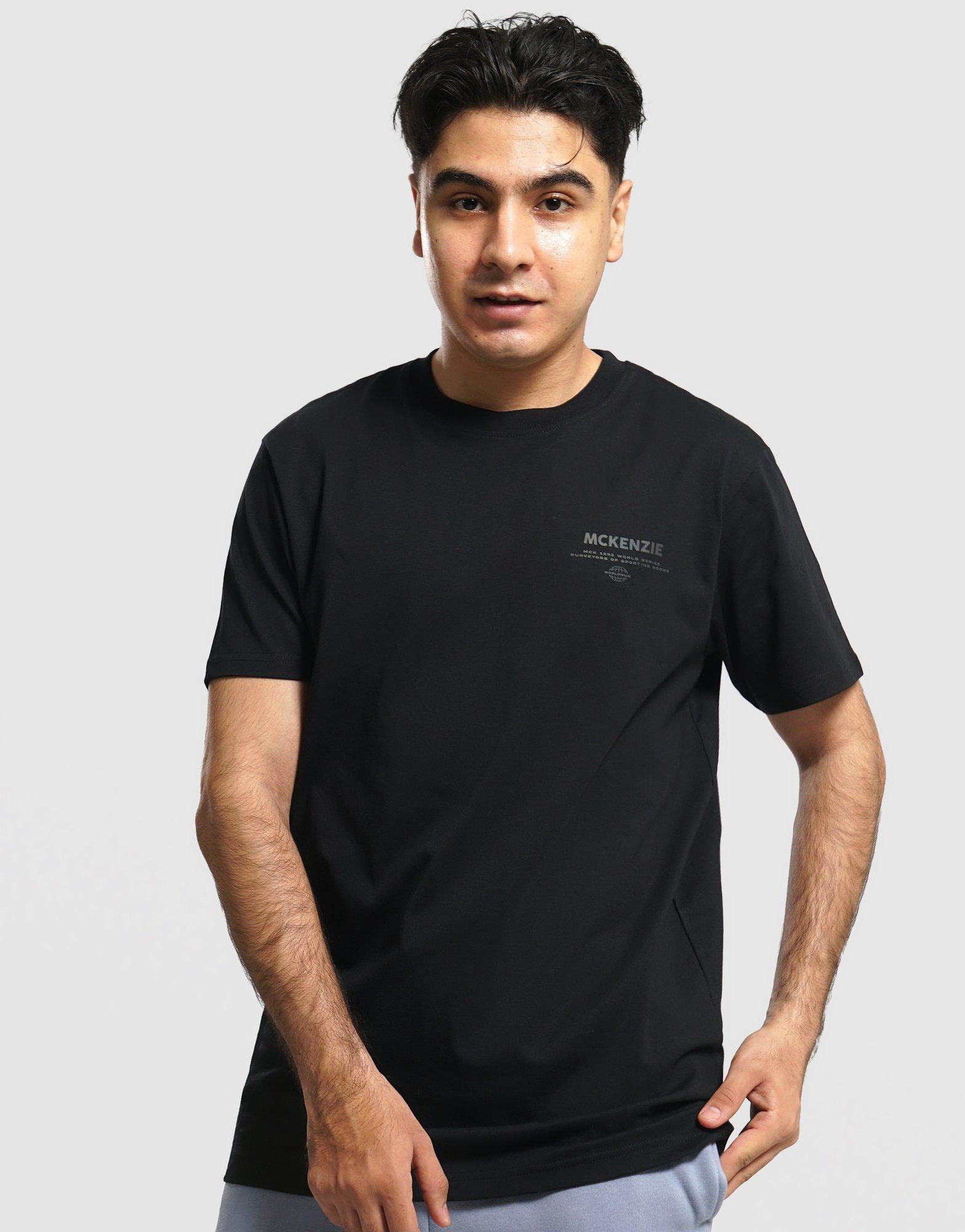 Mckenzie Póló Stack Tee Blk-Blk