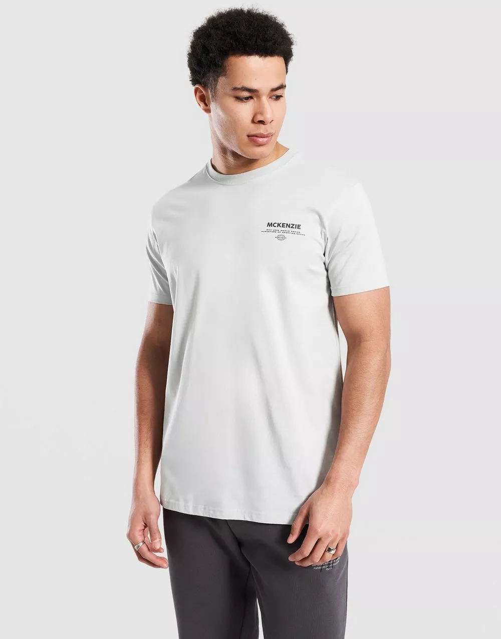 MCKENZIE ФУТБОЛКА STACK TEE GRY-HIR, фото 1 з 5