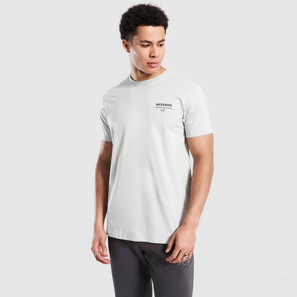 MCKENZIE T-SHIRT STACK TEE GRY-HIR