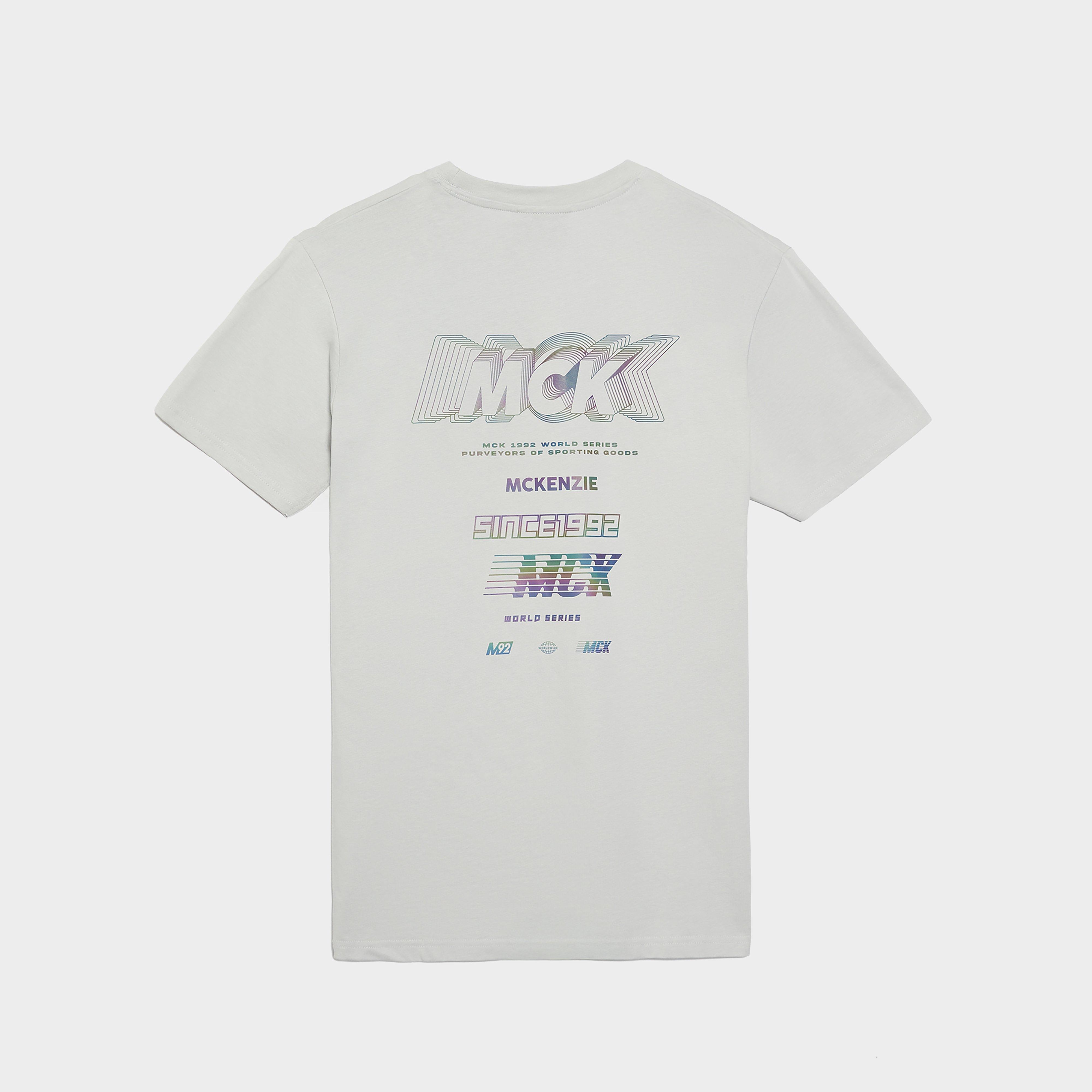 Férfi póló MCKENZIE PÓLÓ STACK TEE GRY-HIR