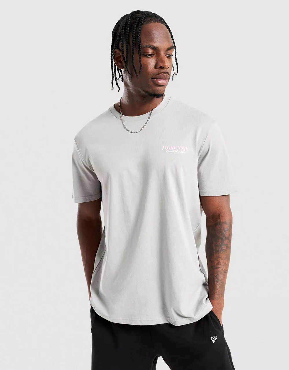 MCKENZIE ФУТБОЛКА TYPE TEE GRY-BAL, фото 1 з 4