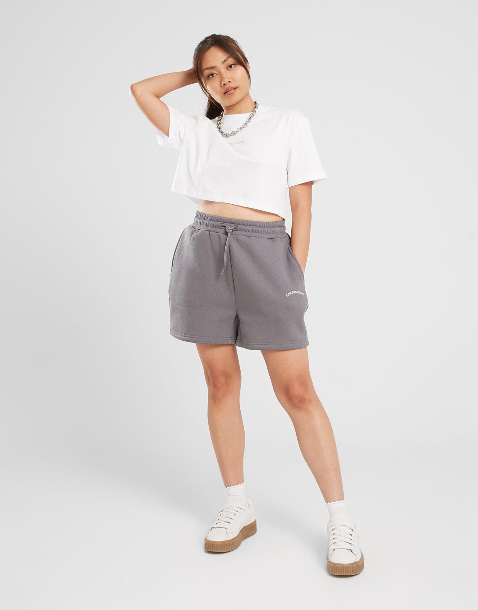 Moteriški marškinėliai MCKENZIE MARŠKINĖLIAI LOGO CRP T WHT/BLK MCKTW16169010 Balta