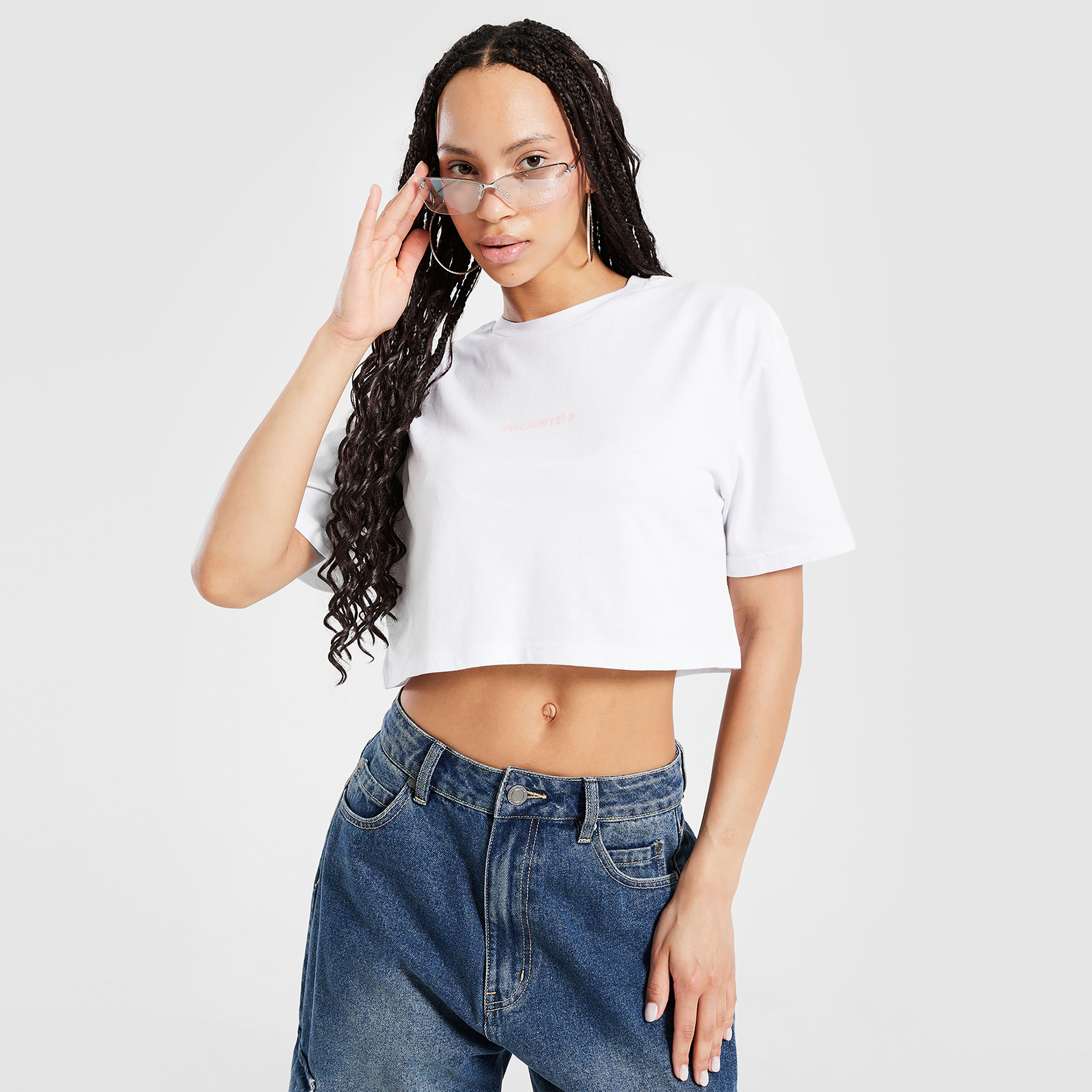 Női póló MCKENZIE PÓLÓ LUNA CROP TEE