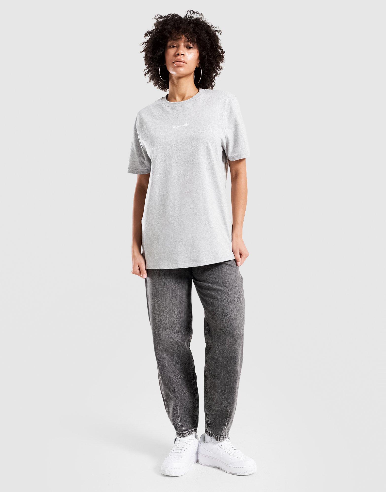 Дамска тениска MCKENZIE ТЕНИСКА LUNA SMALL LOGO TEE MCKTW16884054 Сив