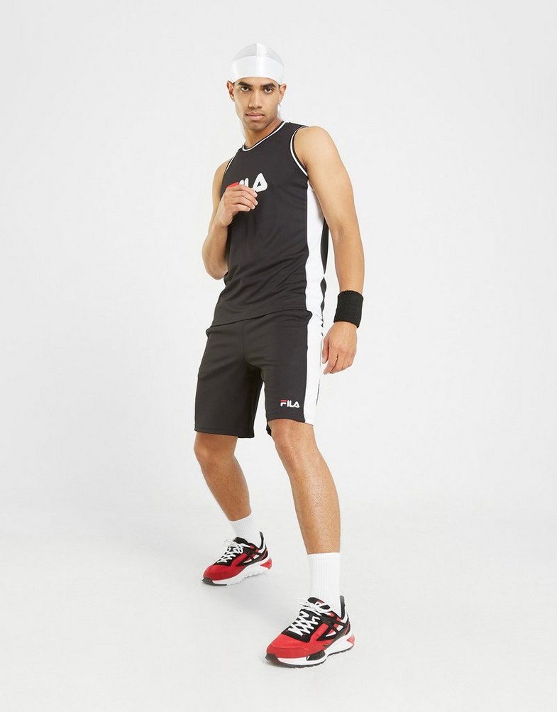 Чоловічі шорти FILA ШОРТИ MELLI BBBAL SHT BLK MELLISS22JDM026BLK Чорний