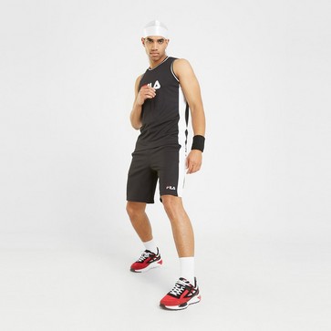 Pantaloni scurți pentru bărbați FILA PANTALONI SCURȚI MELLI BBBAL SHT BLK