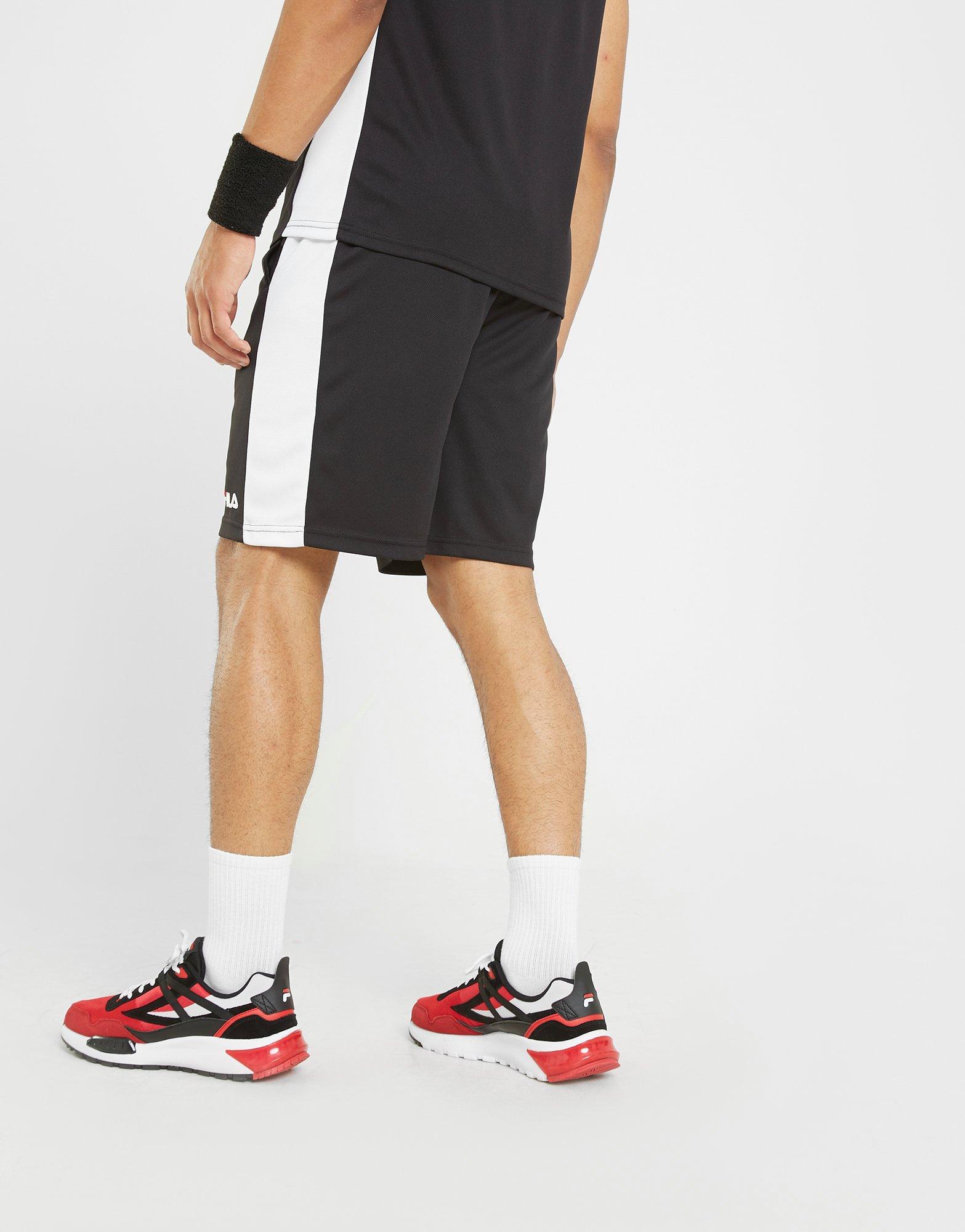 Krótkie spodenki, szorty męskie FILA SZORTY MELLI BBBAL SHT BLK MELLISS22JDM026BLK Czarny