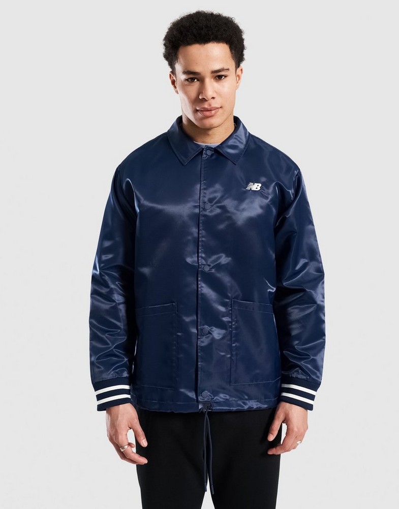 NEW BALANCE JACHETĂ SGH COACHES JACKET Bărbați Bleumarin
