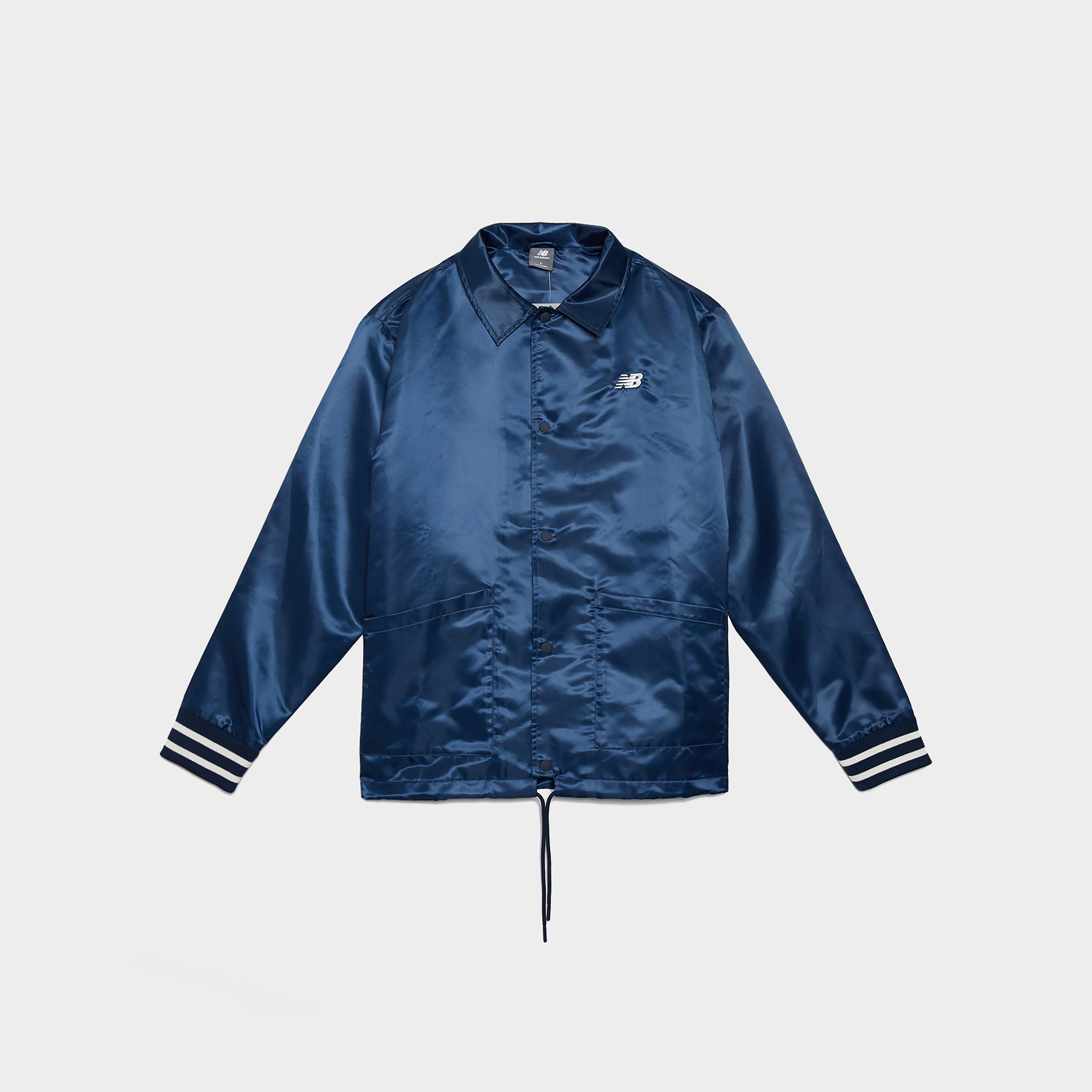 Pánska zimná bunda NEW BALANCE JAKNA SGH COACHES JACKET