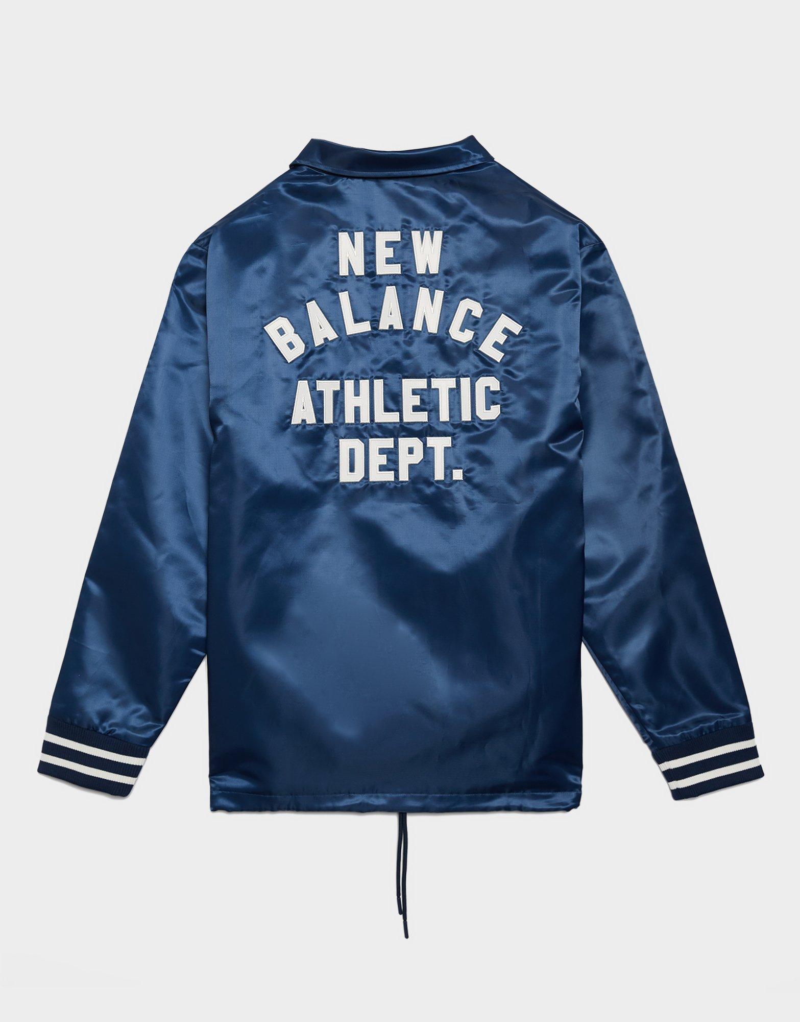 NEW BALANCE JAKNA SGH COACHES JACKET MJ41553NNY tamnoplava