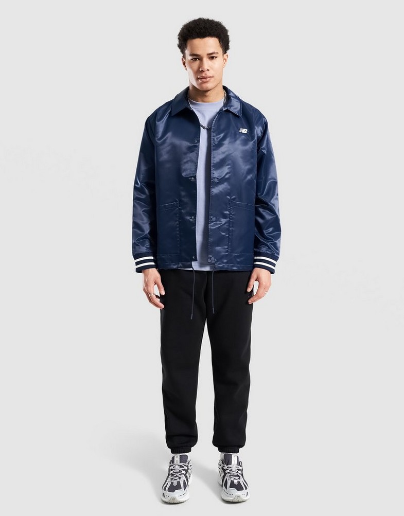 NEW BALANCE JACHETĂ SGH COACHES JACKET Bărbați Bleumarin